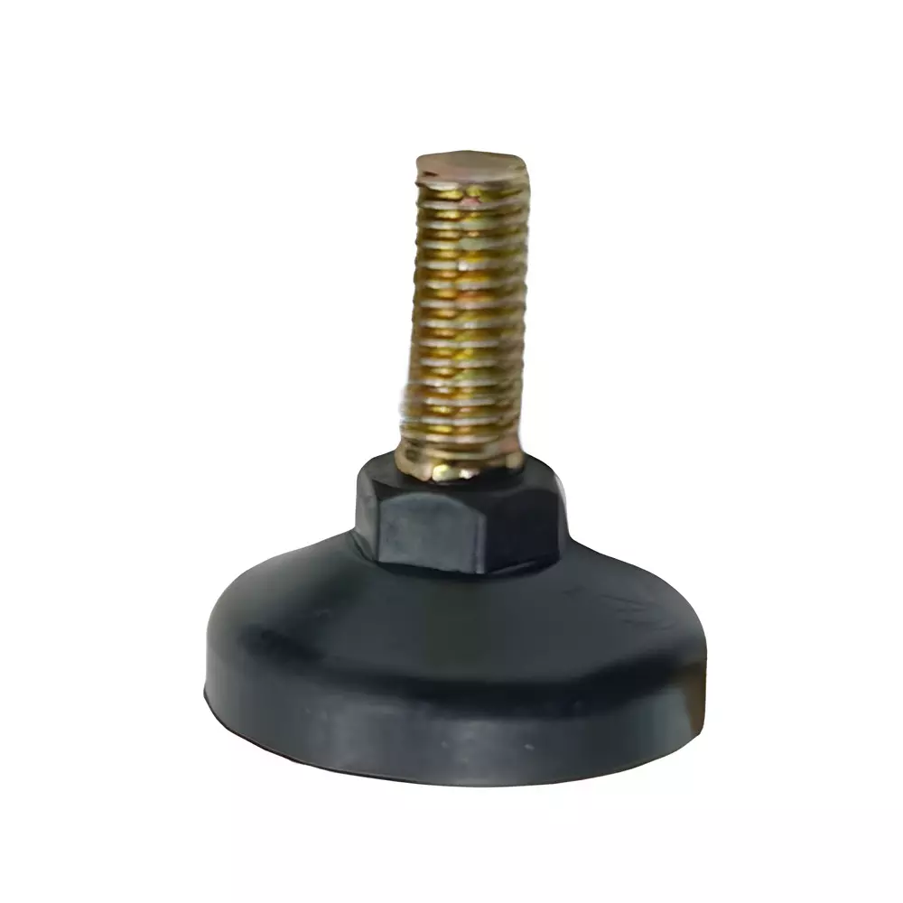 Ebco Plinth Screw - BB Plated / Nylon Finish, Size M10x24 mm for Levelling Legs of Furniture, PSB1024 (Pack of 50)