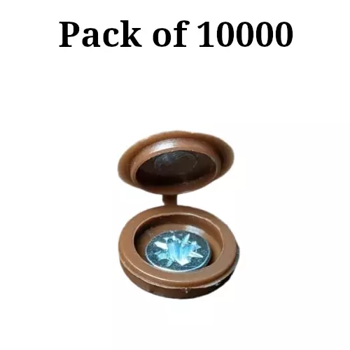 Ebco Cap Brown Finish, Size 135x38 mm for CSK Screw, CSKCAP1 (Pack of 10000)