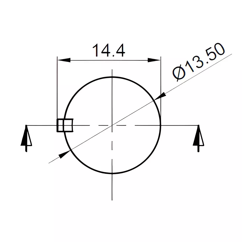 Ebco Cap Brown Finish, Size 135x38 mm for CSK Screw, CSKCAP1 (Pack of 10000)