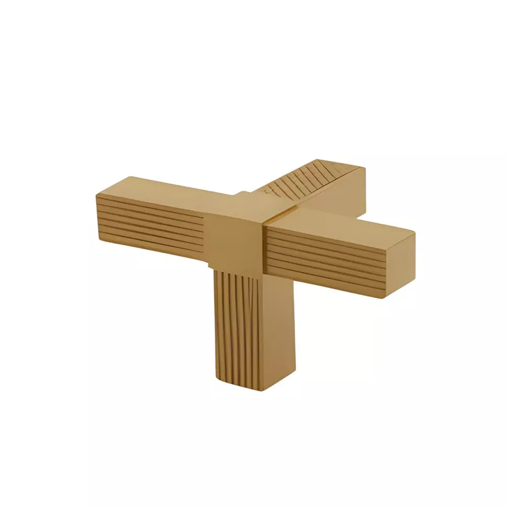 Ebco Cube Shelving Connector Four Way Edge and 53 x 53 x 88 mm Size for Cube Shelving System, CSPC-AL-4WE