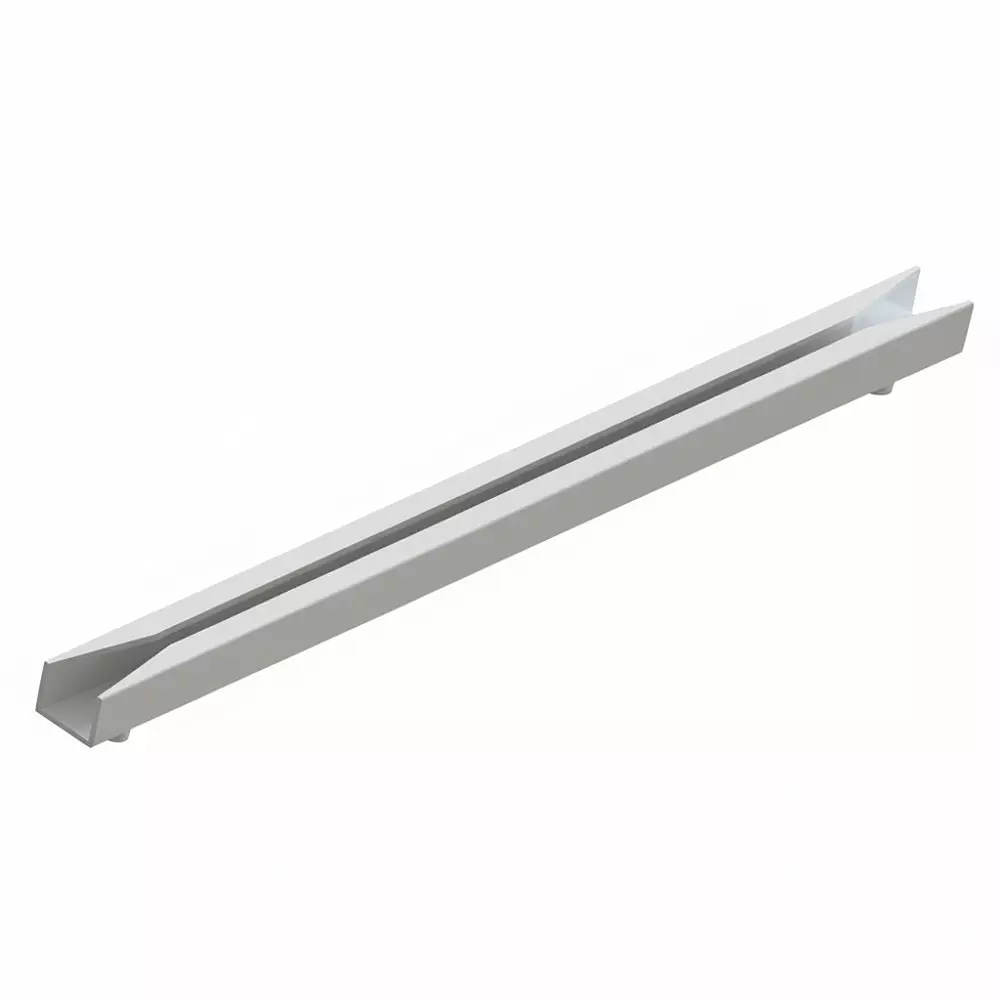 ESSENTRA COMPONENTS Card Guides Snap-In Nylon Natural 88.9 mm Length, RSDC-350