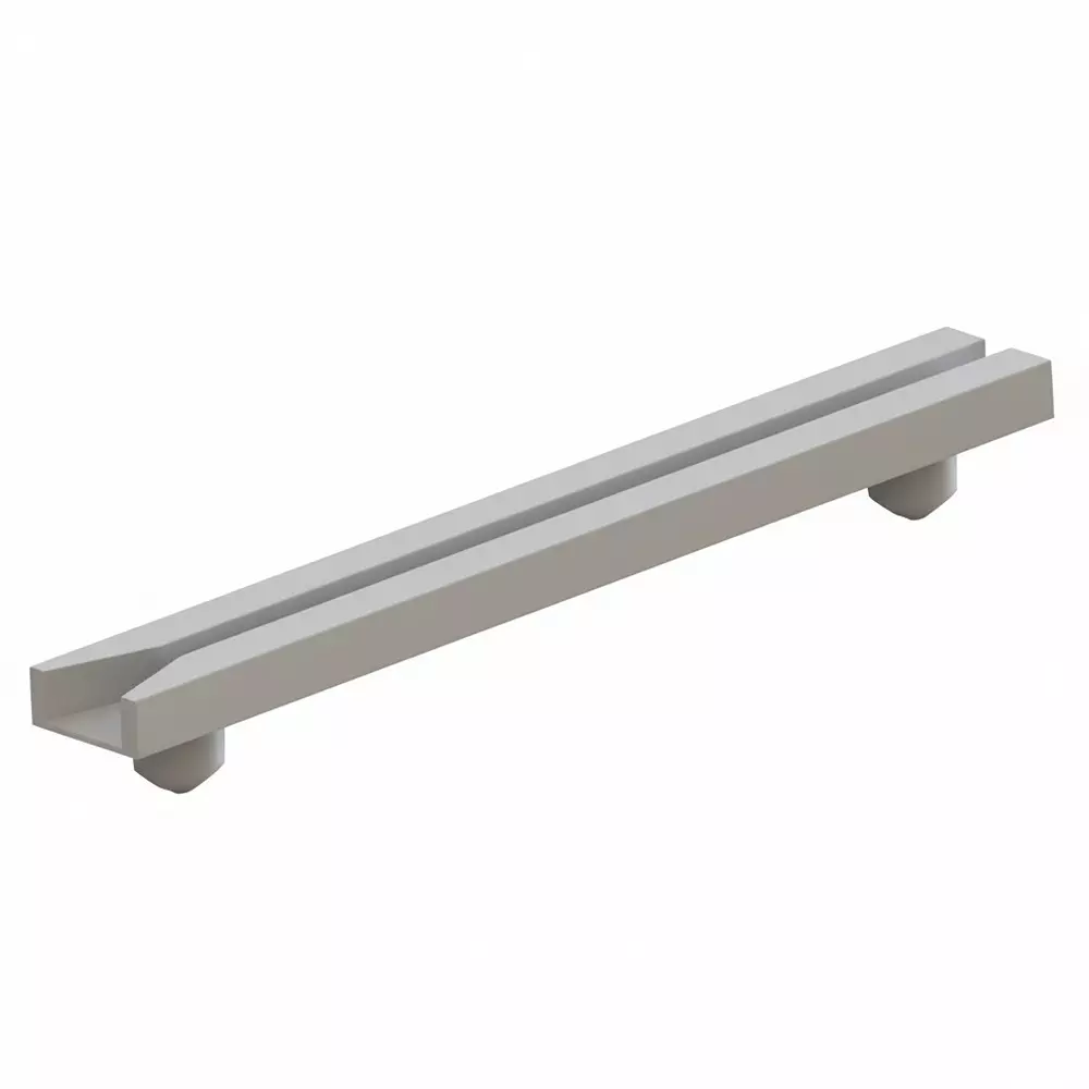 ESSENTRA COMPONENTS Card Guides Snap-In Nylon Natural 63.5 mm Length, RSFS-250