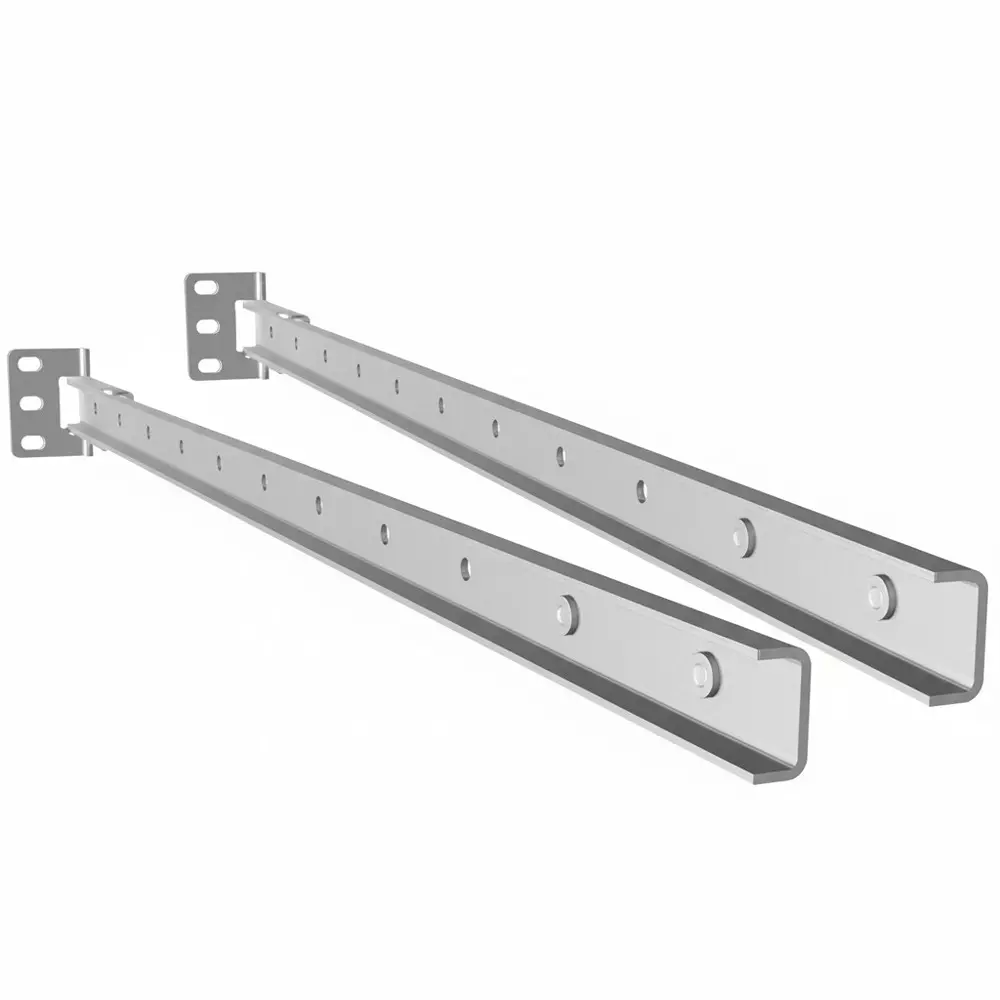 Hammond RM Series Rear Mounting Bracket Aluminum Black, RM1U18BRKT