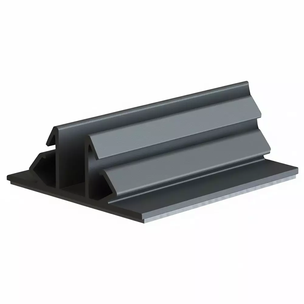 ESSENTRA COMPONENTS Horizontal Card Guide Polyvinyl Chloride (PVC) 31.8 mm Length, BMS-DA-48