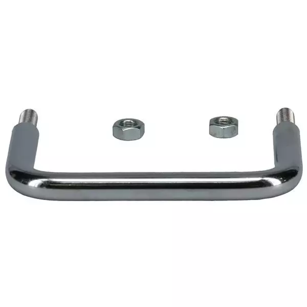 BUD INDUSTRIES Handles Steel 98.43 mm Length, H-9160-B