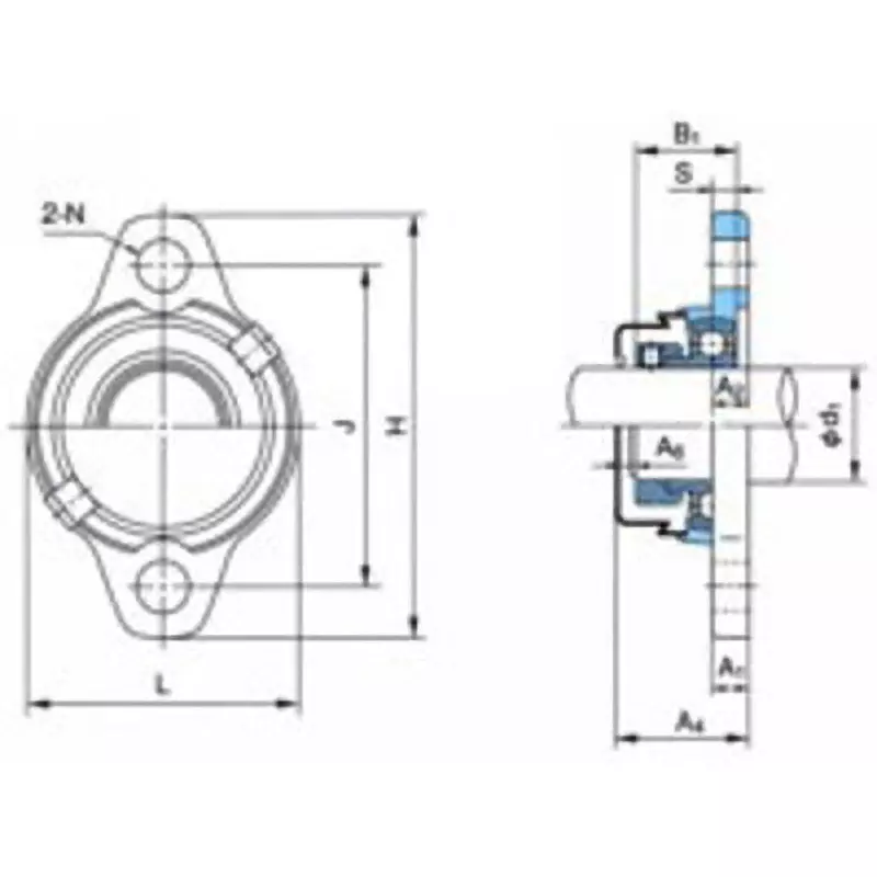 nachi-bearing-unit-ufl-type-17-mm-shaft-diameter-ufl003c
