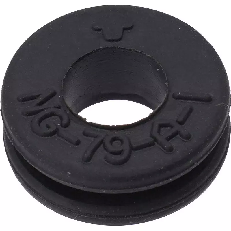 TAKIGEN Flame Retardant Grommet (φd = 5 H2 = 1) EPDM 5 mm Inner Diameter, C-30-NG-79-A-1-EP-UL