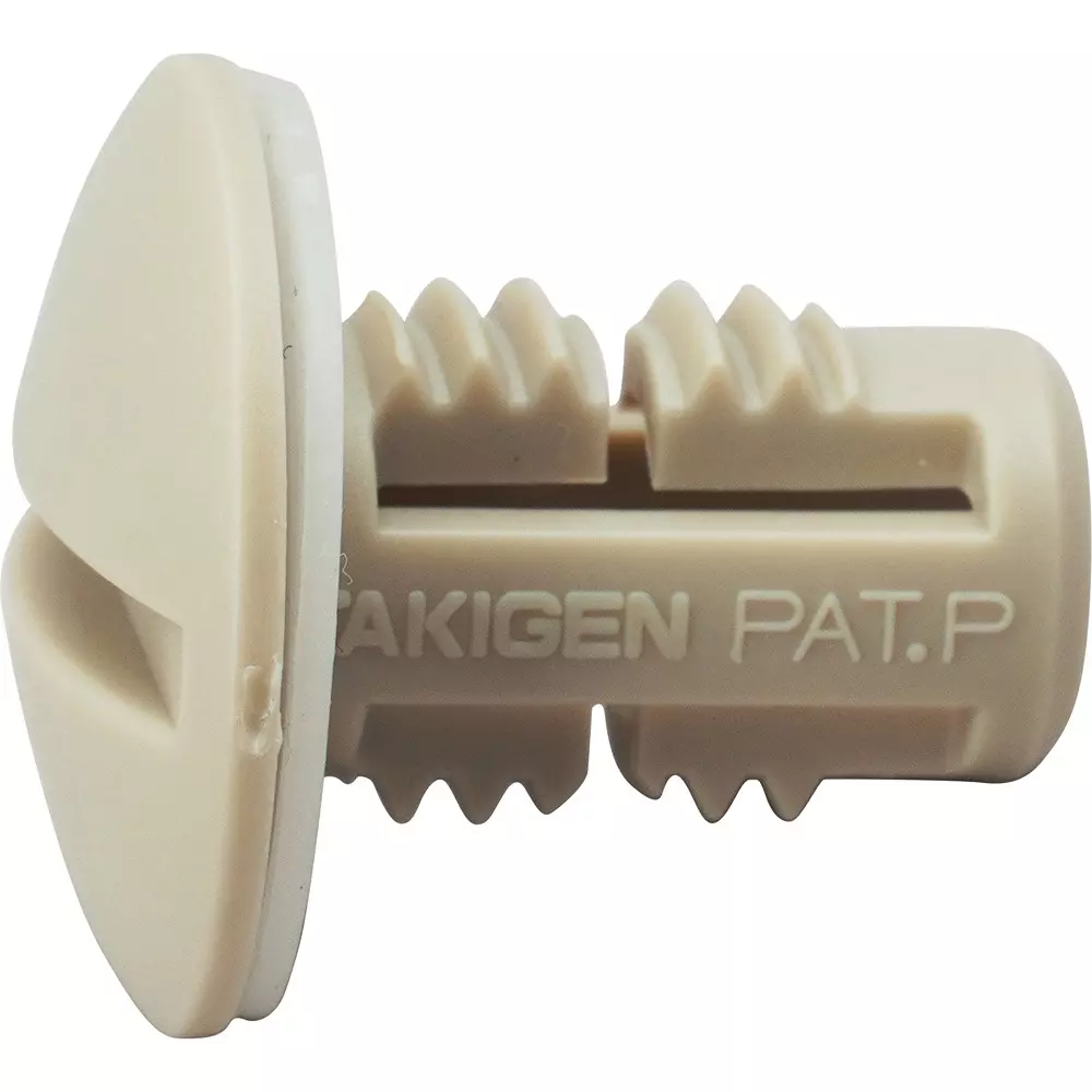 TAKIGEN Bolt Cap Polypropylene (PP) Ivory M12x1.75 mm, CP-30-BC-12-Ivory