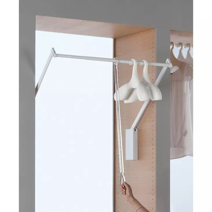 Hafele Wardrobe Lift 750-1100 mm Brown, 805.25.101