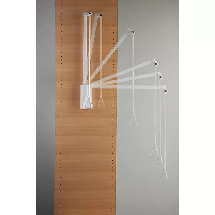 Hafele Wardrobe Lift 750-1100 mm Brown, 805.25.101