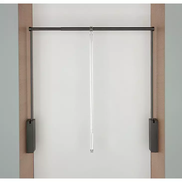 Hafele Wardrobe Lift 750-1100 mm Brown, 805.25.101