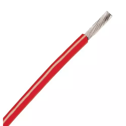 ALPHA WIRE Hook Up Wire WIRE, RED, 22AWG, 7/30AWG, 30.5M, 3051 RD005
