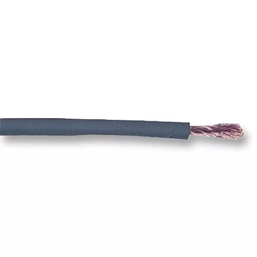 Staubli WIRE, PLAST-2V, BLACK, 2MM, 5M, 60.7265-21 5M