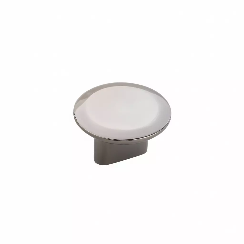 Altitude Drawer Knob Round Series Standard Size Metal Body PVD Grey Finish for Home & Office Furniture