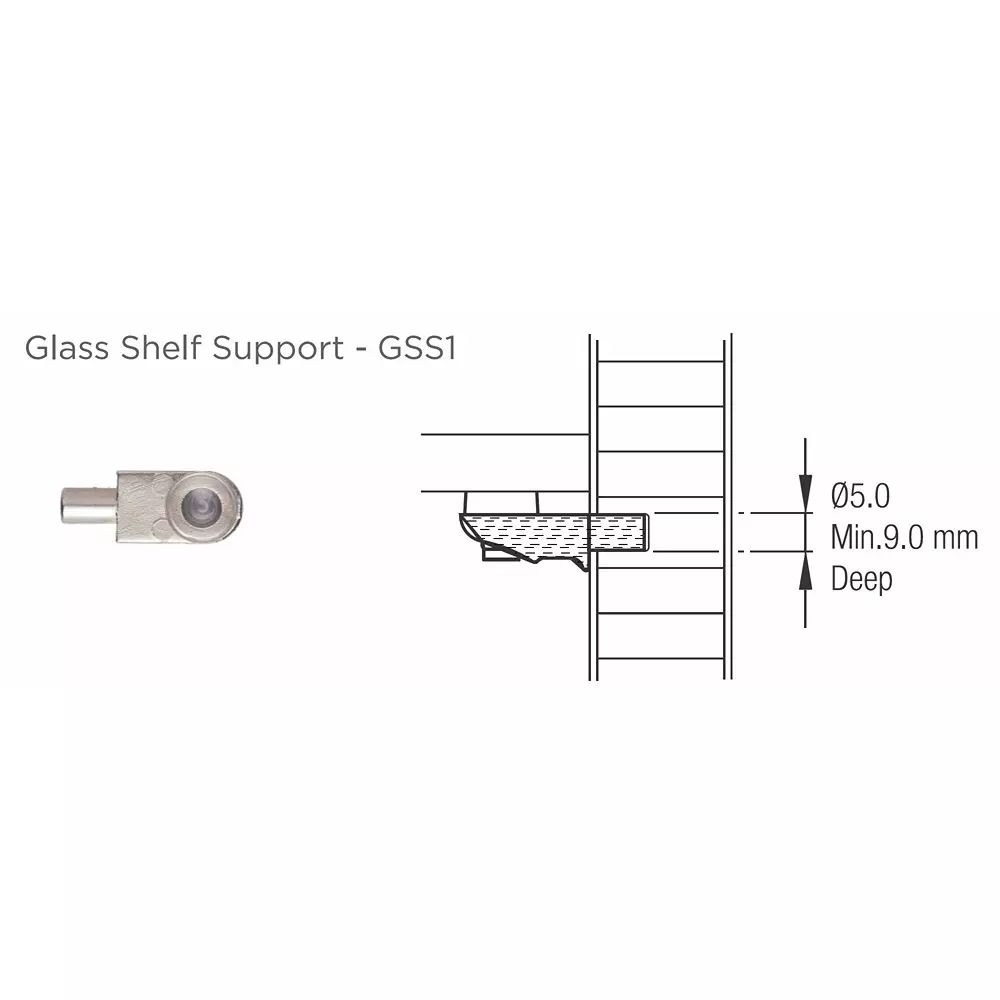 ebco-glass-shelf-support-1-lug-nickel-plated-finish-and-10-kg-per-piece-load-capacity-gss1-pack-of-1000
