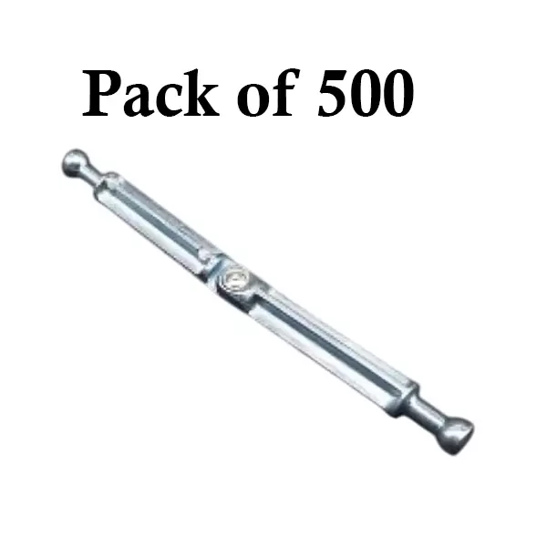 Ebco Mitre Joint Connector Zinc White Finish, 7 mm Diameter and Size 8 mm, MFMJ44 (Pack of 500)