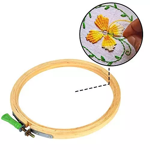 elegant-casa-wooden-embroidery-hoop-set-150-mm-6-inch-round-embroidery-hoop-frame