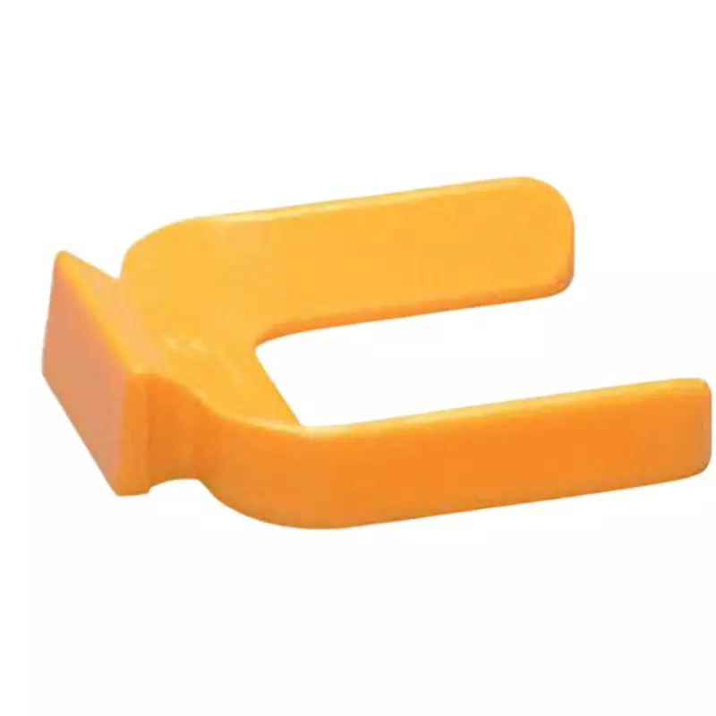 TAKIGEN Caster Holder Low Density Polyethylene Yellow, K-44-65