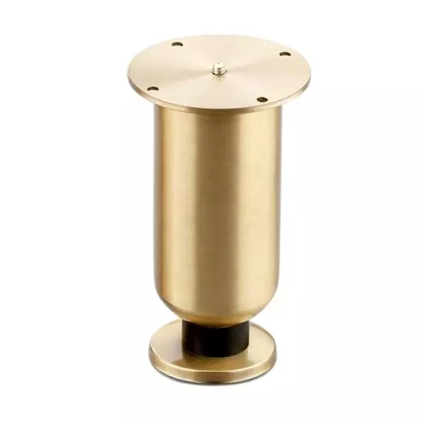 Paras POT Sofa Leg Stainless Steel 15.24 cm (6 inch) Height Antique Brass (A/B) Finish, NO. 3