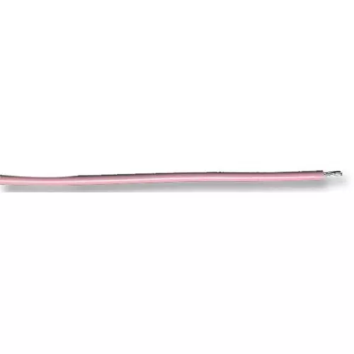 ALPHA WIRE Hook Up Wire WIRE, UL1007, 24AWG, PINK, 3050 PK001