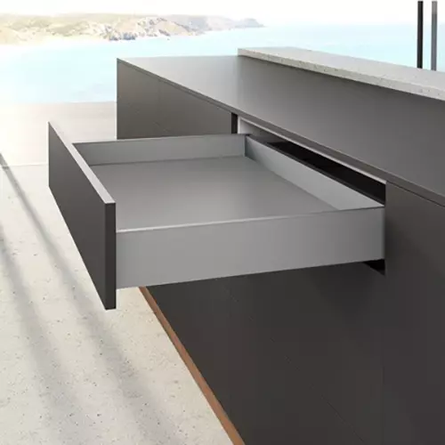 Hettich Drawer Side Profile AvanTech YOU 400 mm Depth, 251 mm Height, Left Mount, 9255068