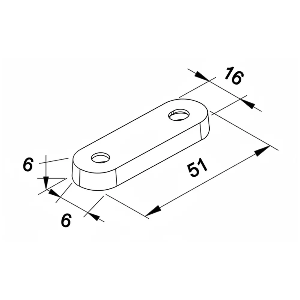 ebco-base-plinth-black-finish-size-16x50x6-mm-load-capacity-1200-kg-per-piece-bp616-set-of-2