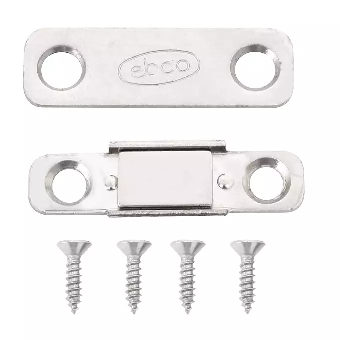 ebco-magnetic-catch-ultra-slim-with-screws-nickel-plated-finish-225-kg-load-capacity-and-size-11-x-35-x-4-mm-mc-us1-set-of-2