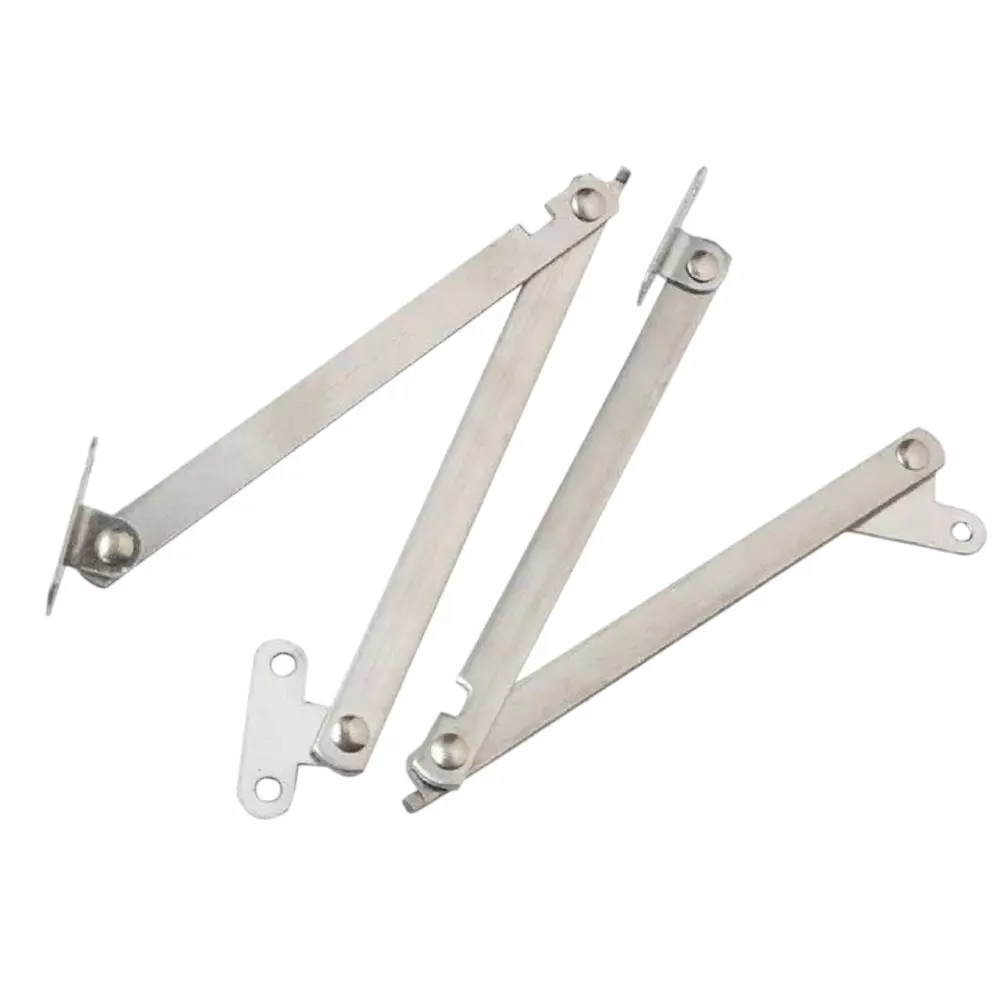 Ebco Lid Stay Electro Polished Finish, Stainless Steel 304 Body, LS1 (Set of 2)