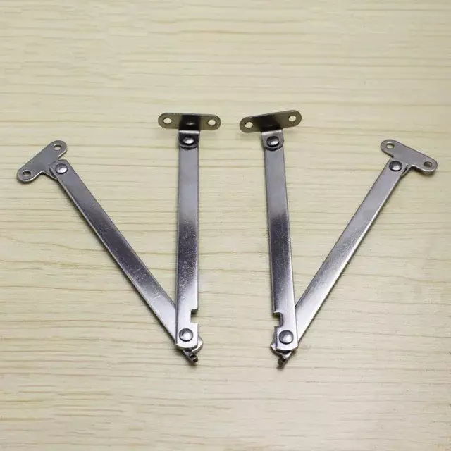 Ebco Lid Stay Electro Polished Finish, Stainless Steel 304 Body, LS1 (Set of 2)