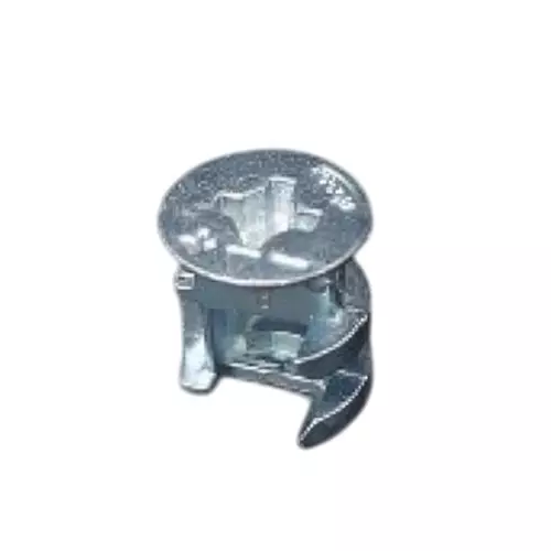 Ebco Minifix Housing Zinc White Finish, Diameter 15 mm and Height 17.5 mm, MF25 (Pack of 1000)