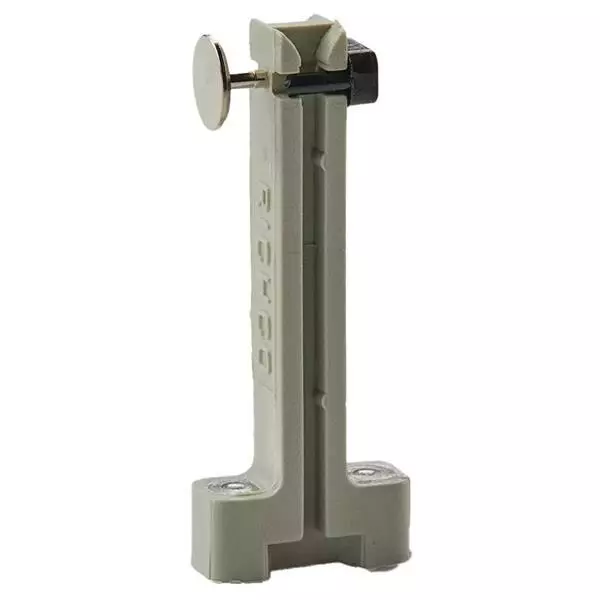 ESSENTRA COMPONENTS Card Guides Vertical, Type 1 Nylon 18 mm Width Gray, VMCG-90-MPBK-K