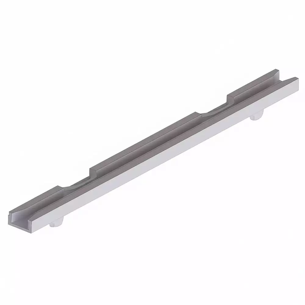 ESSENTRA COMPONENTS Horizontal Card Guide Nylon 76.2 mm Length, MPCG-300