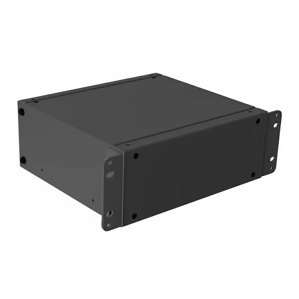 Hammond Rack Enclosures Instrument Aluminum Black 203.2 mm Length, RMCS9038BK1