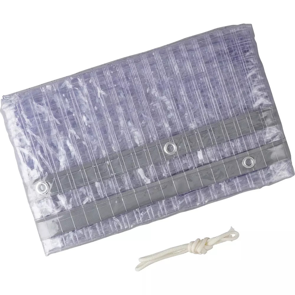 MonotaRO Thick Vinyl Curtain With Threads Film part: Approx. 0.3 mm Thread crossing part: Approx. 0.45 mm, 21105405