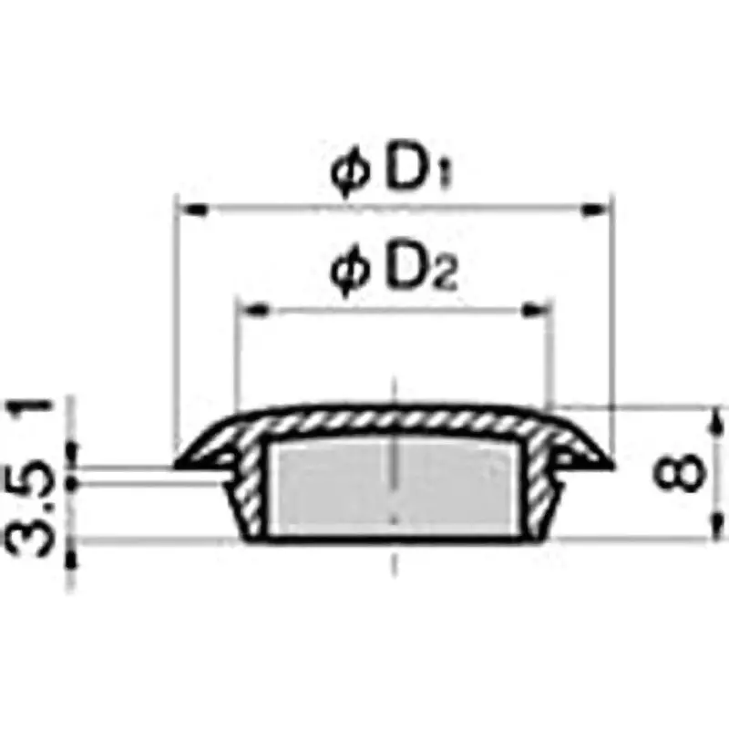takigen-fastener-cap-for-19-hole-polyethylene-pe-fc-742-1-gray