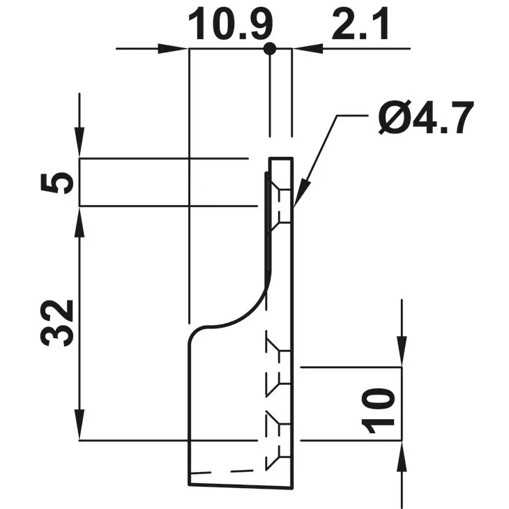 hafele-rail-end-support-80333757
