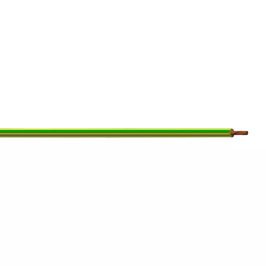 Staubli HOOK-UP WIRE, 1MM2, GREEN/YEL, 5M, 600V, 61.7554-999-20 (Pack of 5)