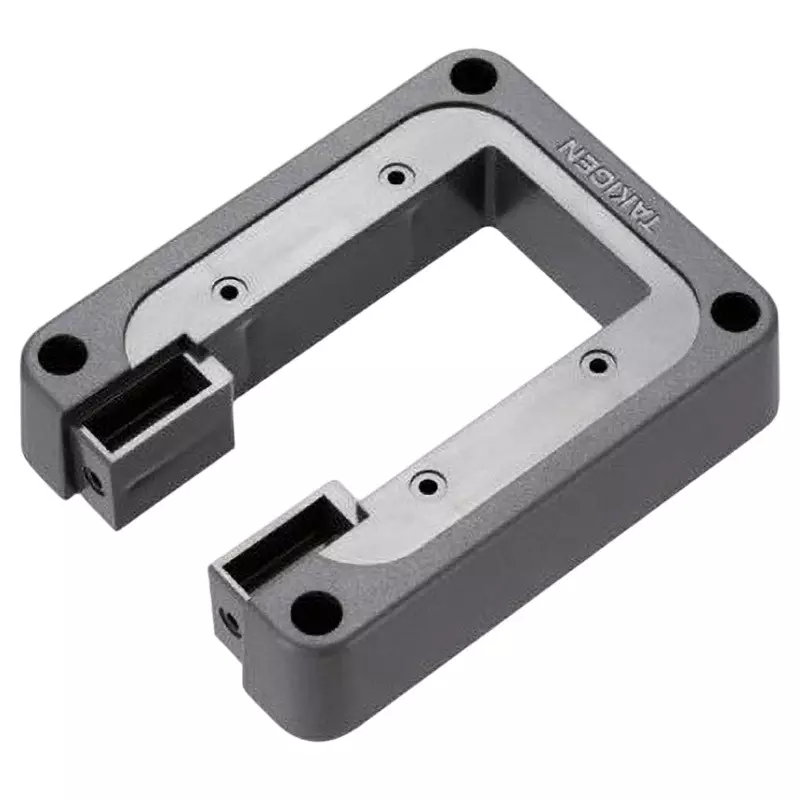 TAKIGEN Push Latch Pedestal Type Polyacetal Gray for Indoor Lightweight Doors, CP-482-SP