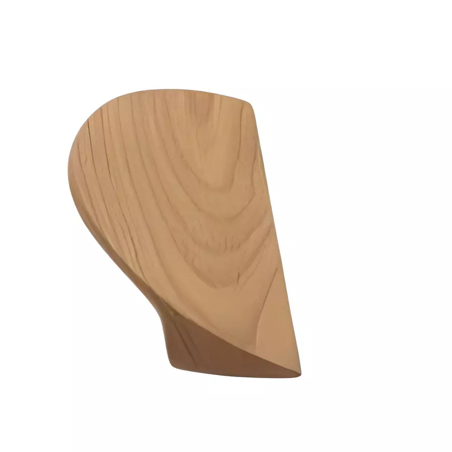 Altitude Drawer Knob Standard Size Metal Body Walnut Wood Finish for Home & Office Furniture, A-69