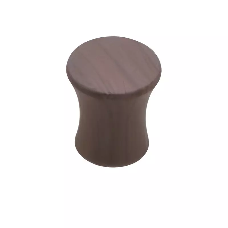 Altitude Drawer Knob Dolphin Series Standard Size Metal Body Teak Wood Finish for Home & Office Furniture