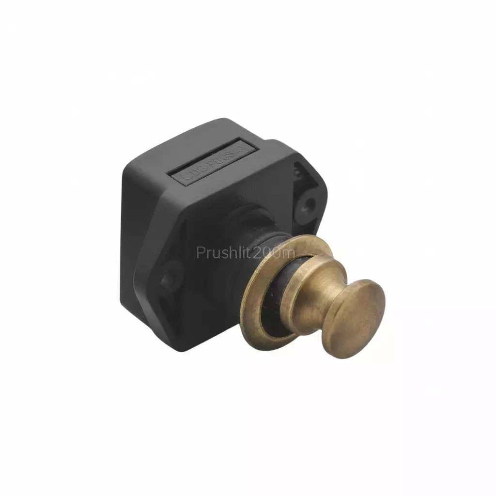 Altitude Drawer Knob Push Series Standard Size Metal Body Matt, AB Finish for Home & Office Furniture