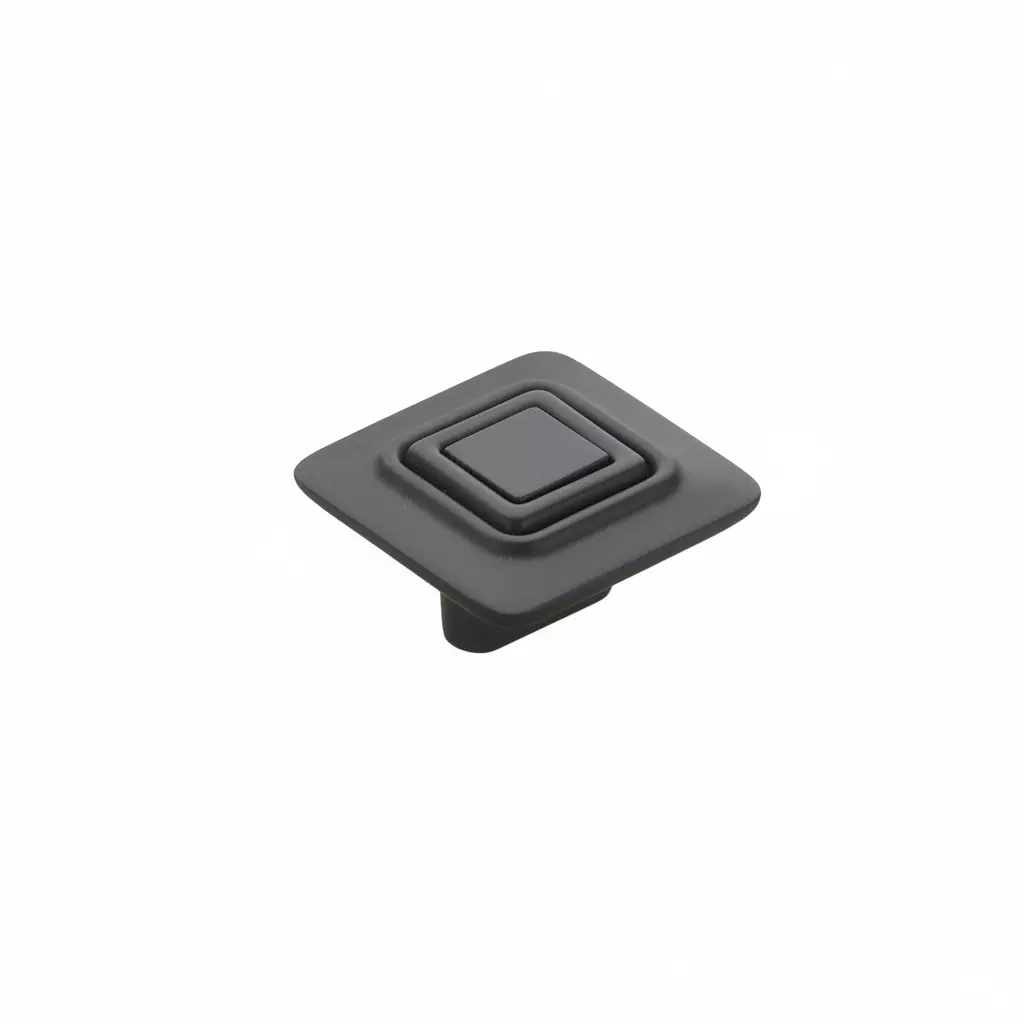 Altitude Drawer Knob Standard Size Metal Body Matt Black Finish for Home & Office Furniture, 1439