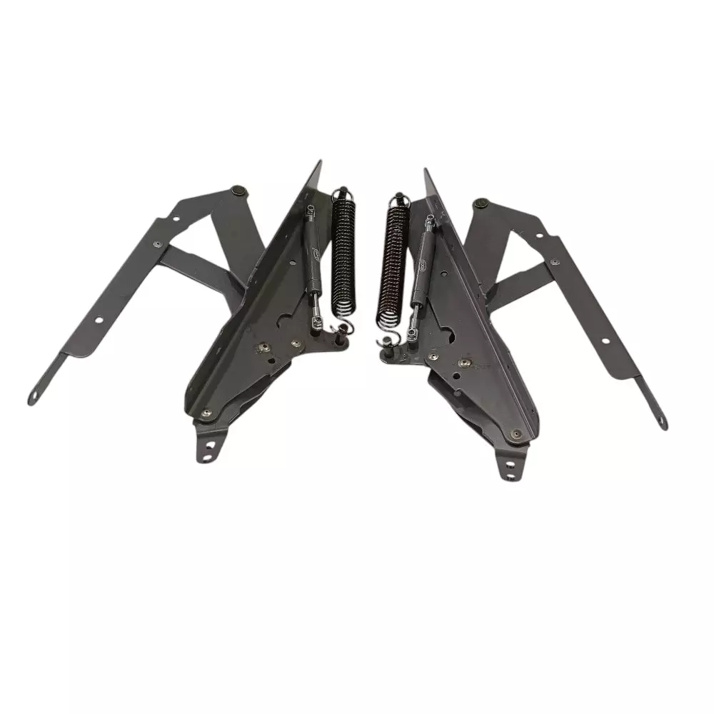 Ebco Table Lift 200 Anthracite Finish, Stroke 200 mm and 11 Kg Max Load Capacity (Pair of 1)