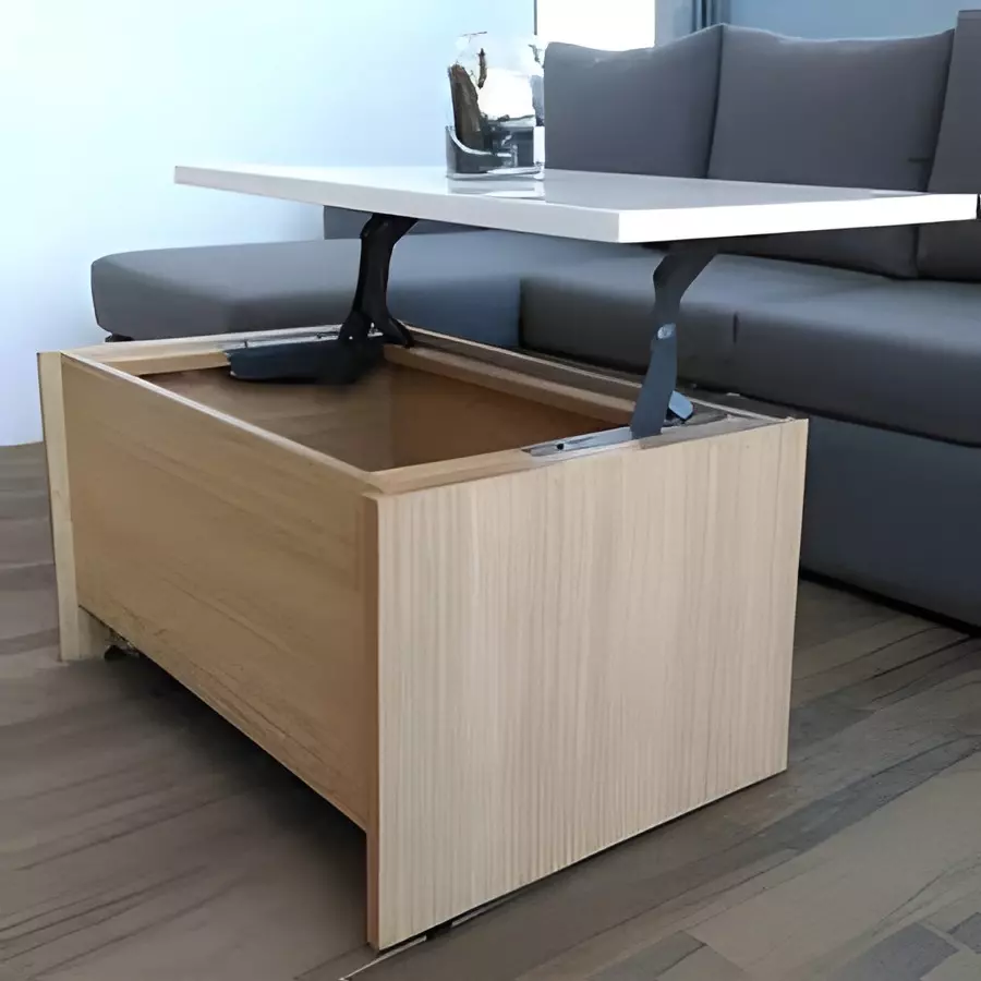 Ebco Table Lift 200 Anthracite Finish, Stroke 200 mm, TL-200 (Pair of 1)