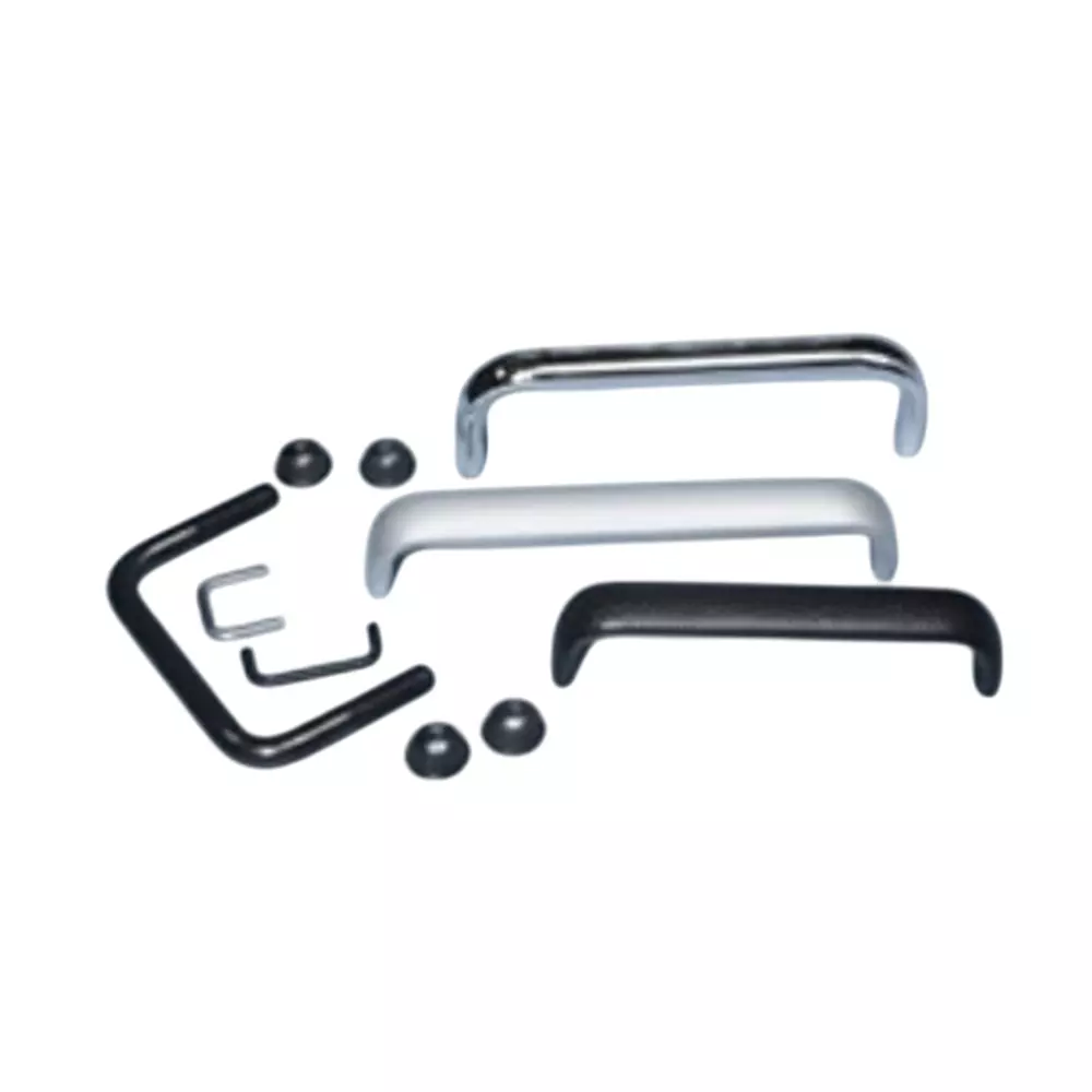 RAF ELECTRONIC HARDWARE Round Internal Thread Handle Aluminum 76.2 mm Length, 8075-440-A-24