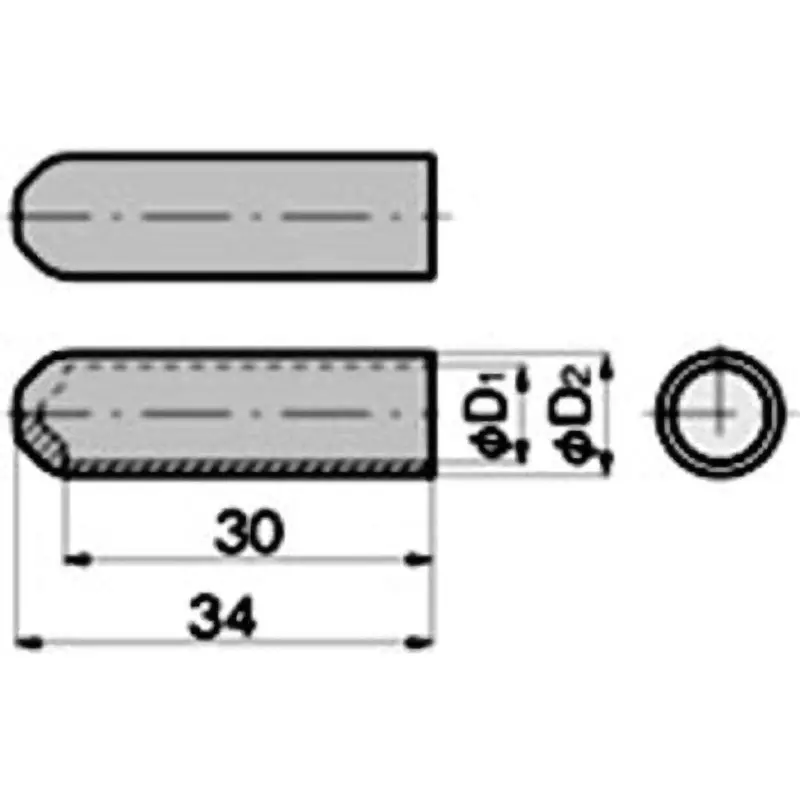 takigen-rod-rod-cap-for-8-elastomer-ac-25-ge-8