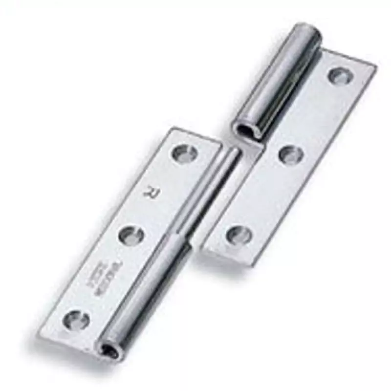 TAKIGEN Square Pulling Hinge (L75 X W38 X T2.0) Steel Plate Cold Commercial (SPCC), B-4-1-R