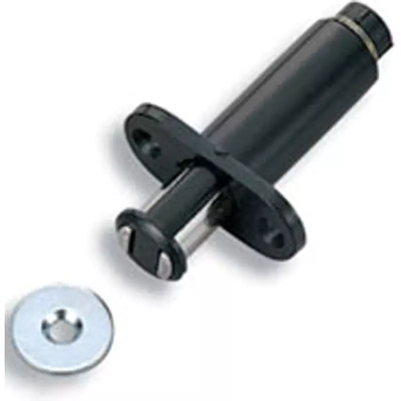 TAKIGEN Round One-Touch Open Catch Ferrite & Cold rolled Steel Plate (SPCC), C-107-3