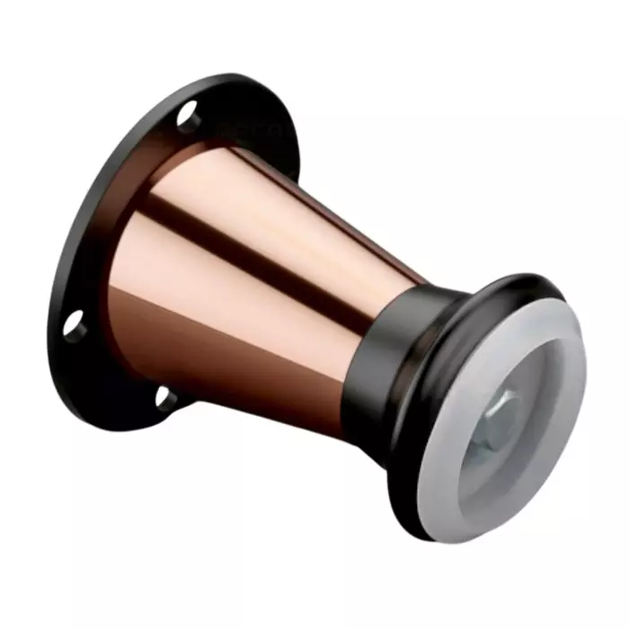 Paras MARSHAL Stainless Steel Sofa Leg Rosegold + Black Finish, NO. 252 (Height: 3 - 6 Inch)