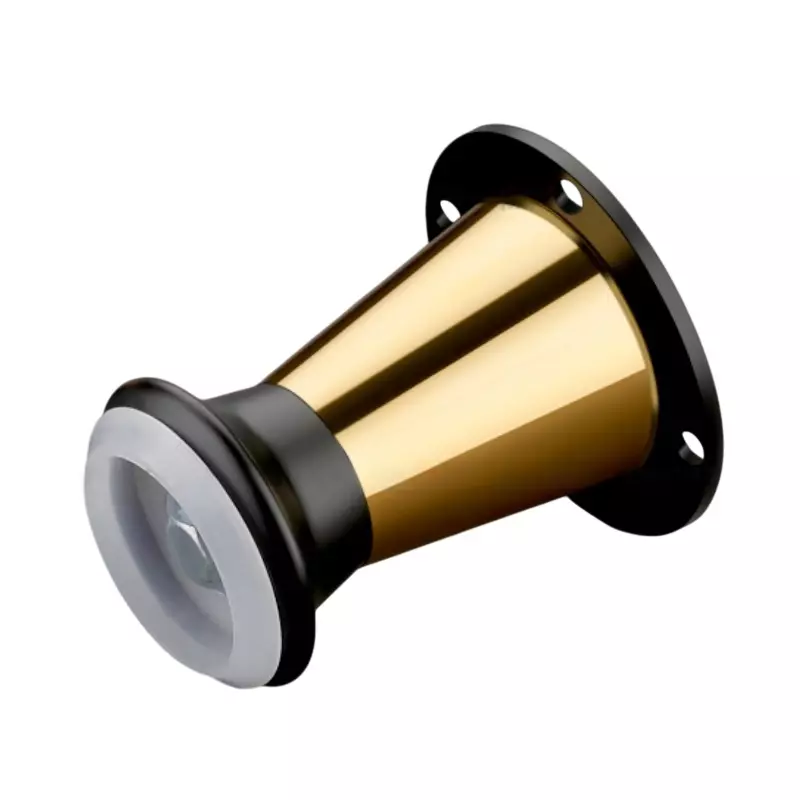 Paras MARSHAL Stainless Steel Sofa Leg Gold + Black Finish, NO. 252 (Height: 3 - 6 Inch)